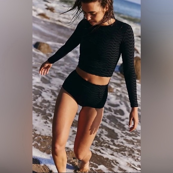 NWT Seea x Free People Palomar Top (XS) & Georgia High Waist Surf Bottoms (S) - Picture 1 of 16